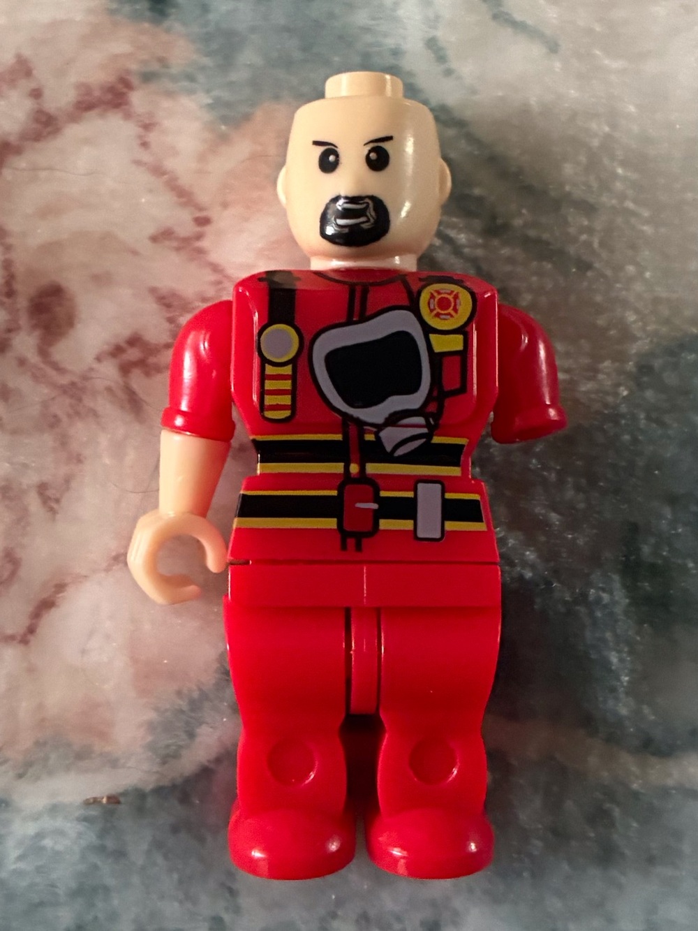 Red Firefighter Minifigure Lego